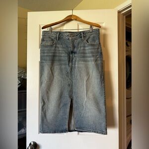 Lucky Brand Light Blue Denim Skirt